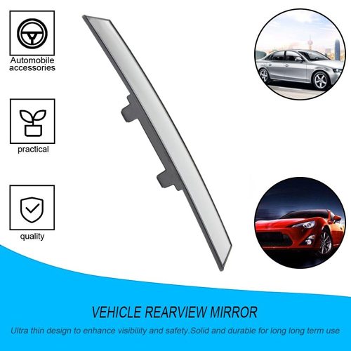 Car curved rearview mirror