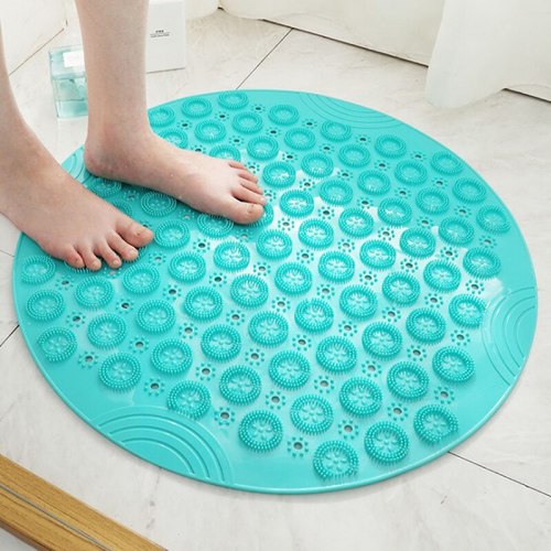 Round silicone massage cushion