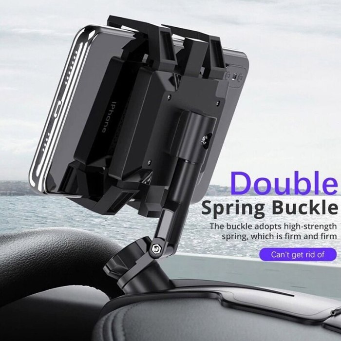 Car rotating phone holder