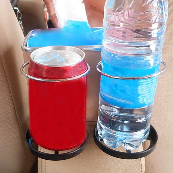 Car armrest storage box water cup holder