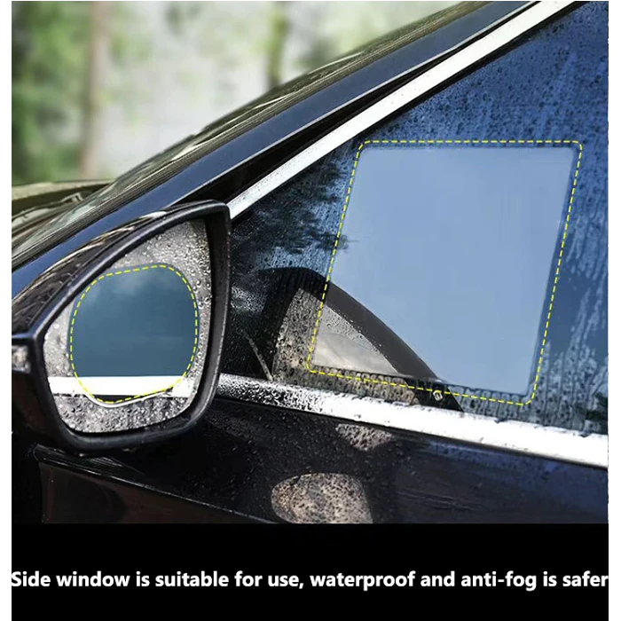 Car rearview mirror waterproof membrane