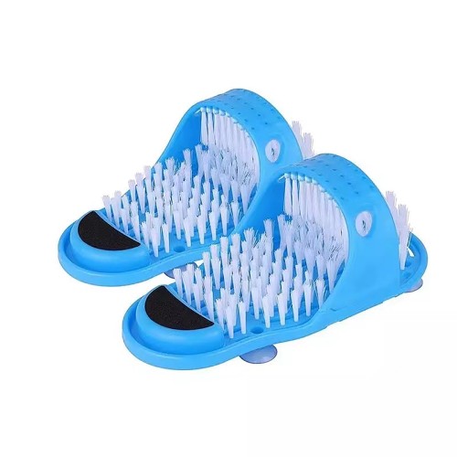 Shower foot scrubber