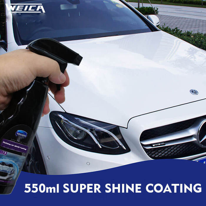 Platinum car shield coating