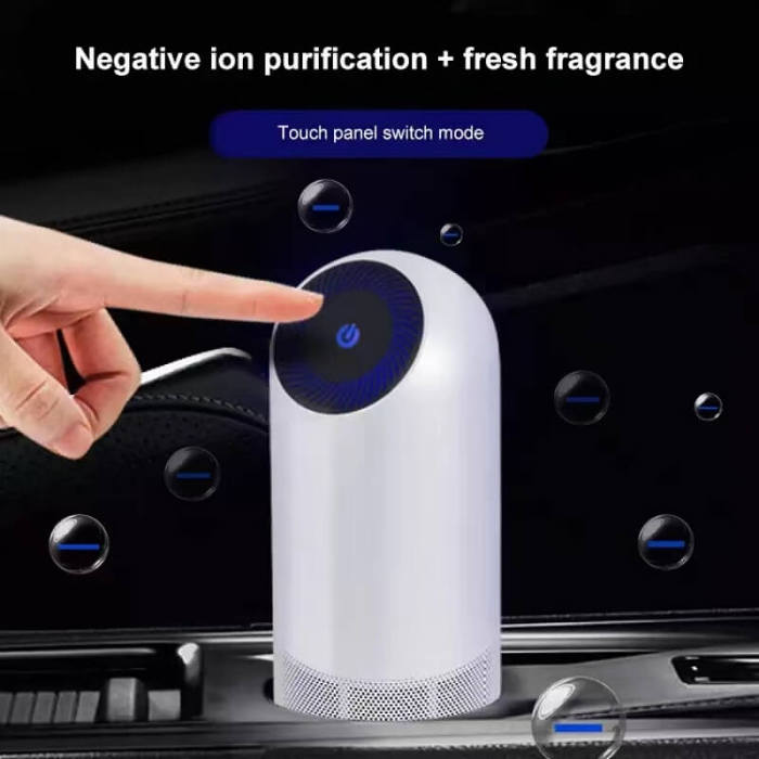 Car negative ion air purifier