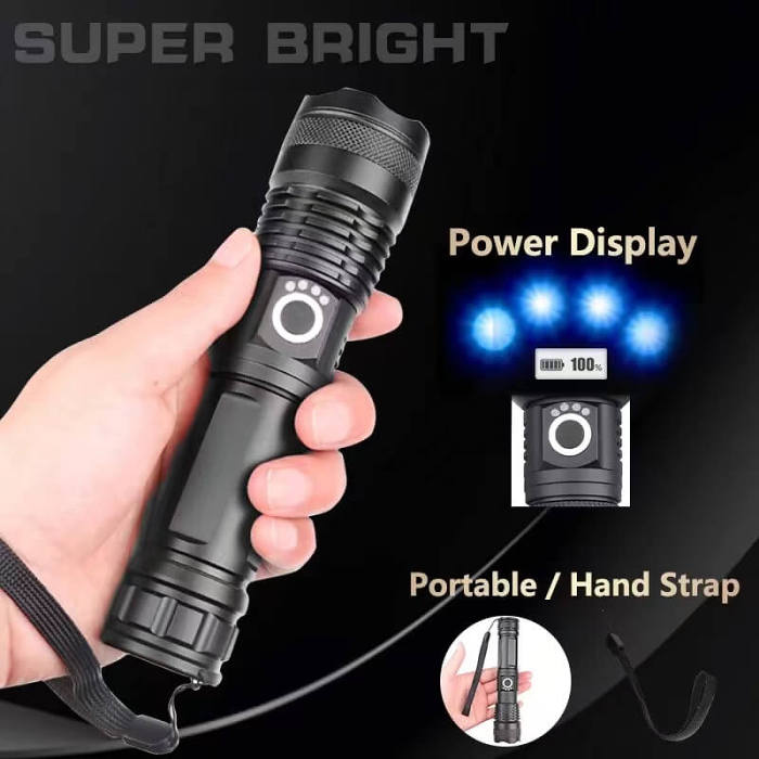 Adjustable flashlight