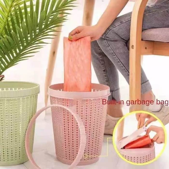 Plastic Round Trash Can