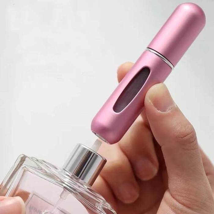 Perfume bottle container