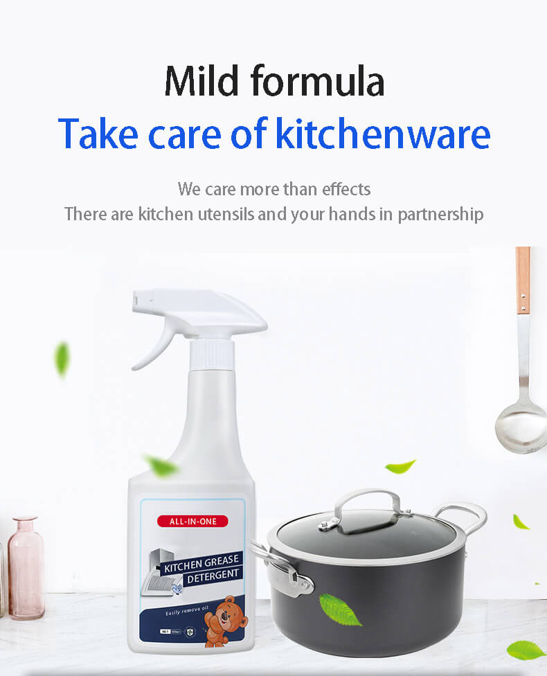 Kitchen grease cleaner