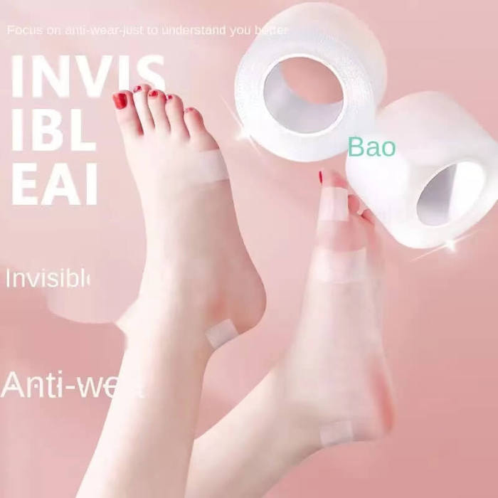 Invisible anti-wear foot sticker