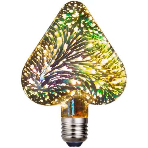Colorful 3D bulb