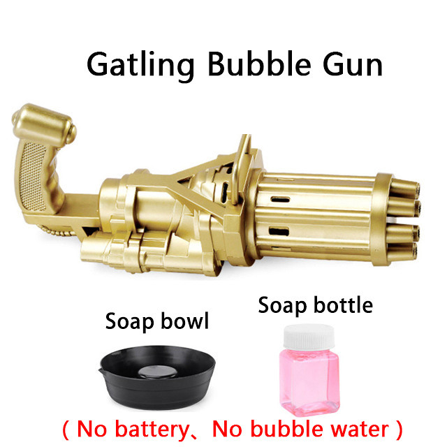 Gatling Bubble Machine