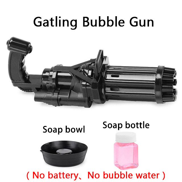 Gatling Bubble Machine