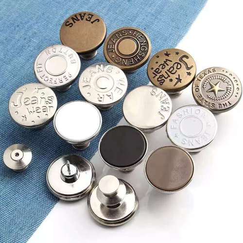 Metal buttons