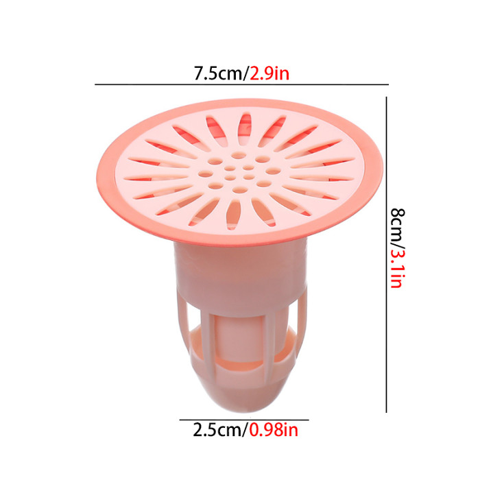 Silicone cover floor drain filter