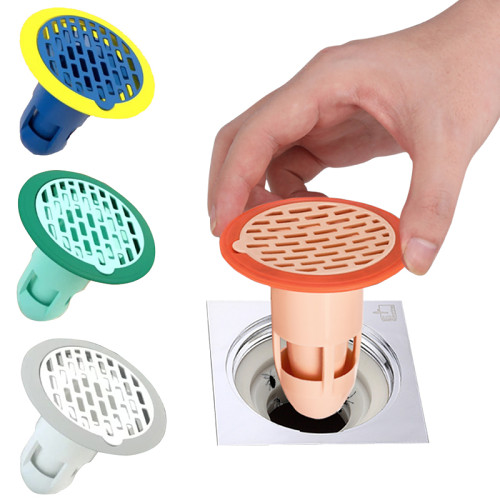 Silicone cover floor drain filter