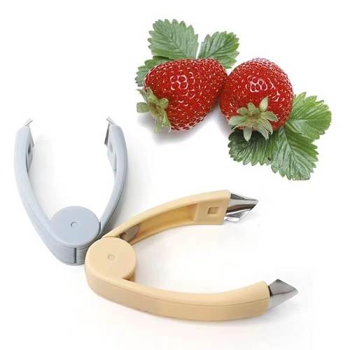 Stainless steel fruit removing device