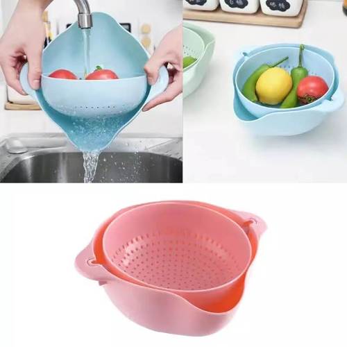 Vegetable washing filter basket