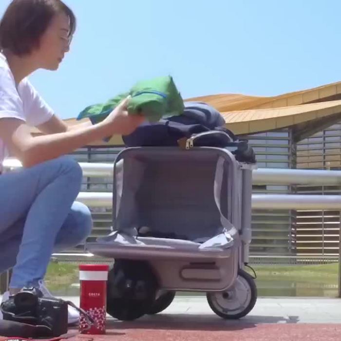 Smart Cycling Luggage