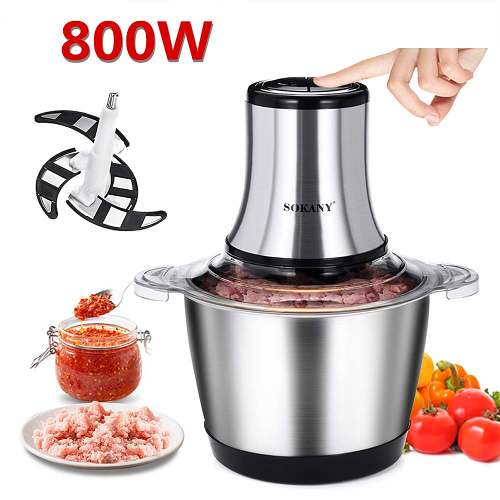 Stainless steel electric mixer
