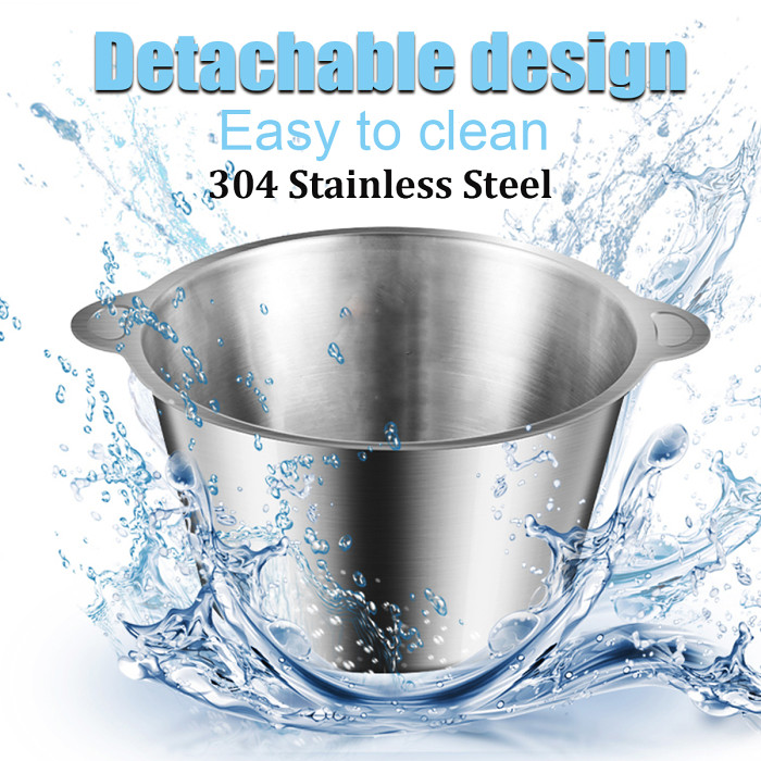 Stainless steel electric mixer