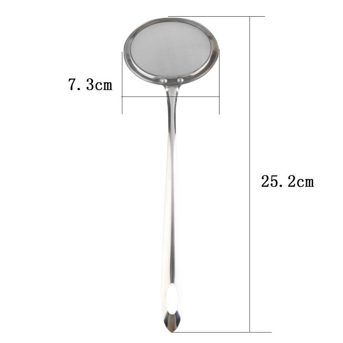 stainless steel kitchen spoon