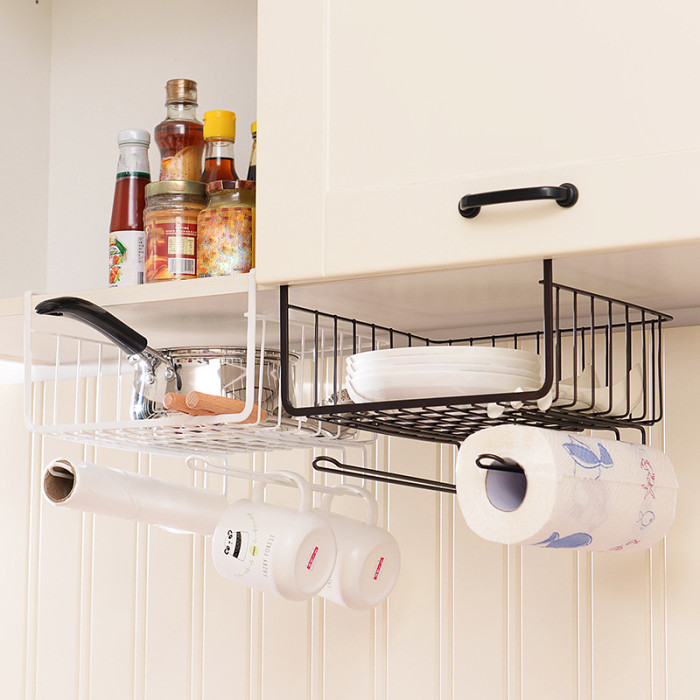 Under-cabinet storage rack