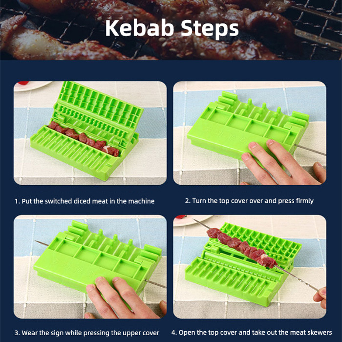 BBQ Food Kebab Tool