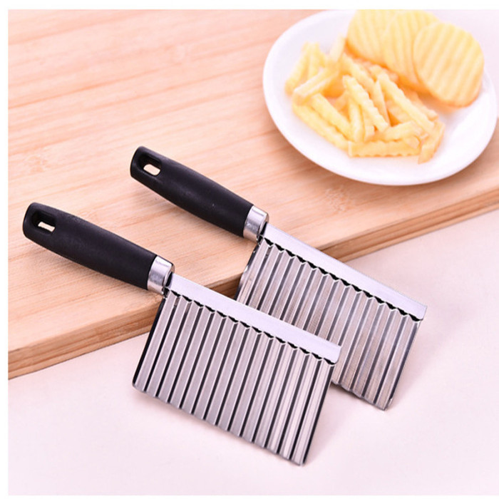 Stainless Steel Potato Wave Knife
