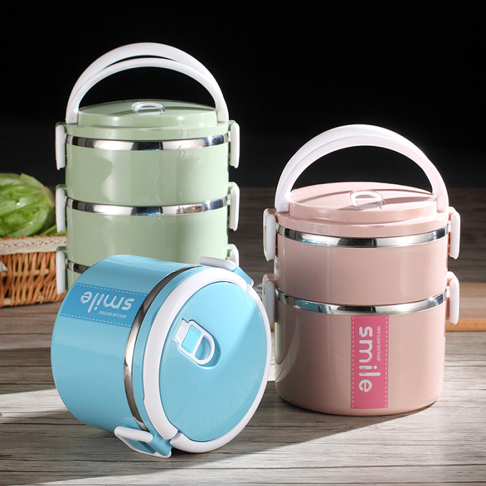 Portable Stainless Steel Lunch Box