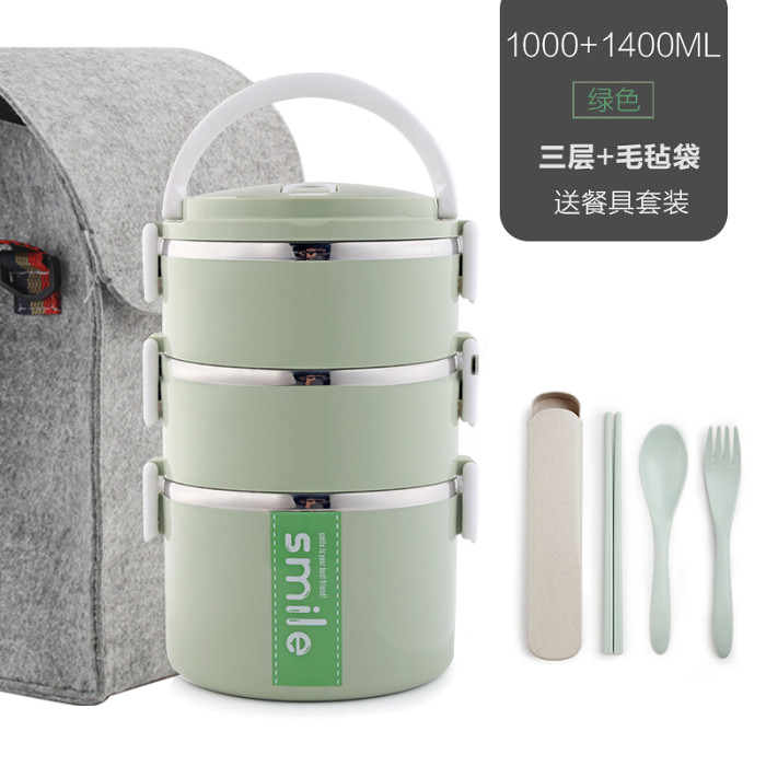 Portable Stainless Steel Lunch Box