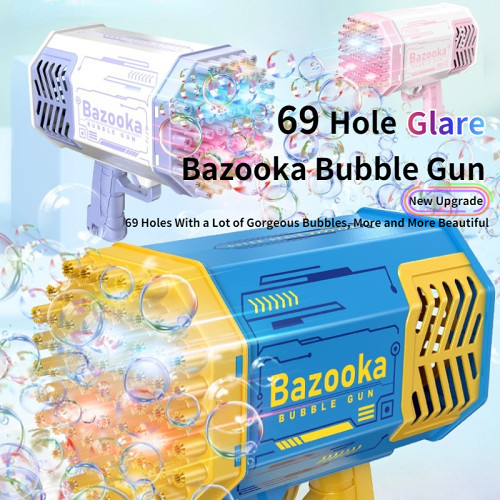 69 hole electric bubble gun