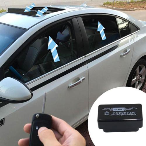 OBD one-button automatic window closing