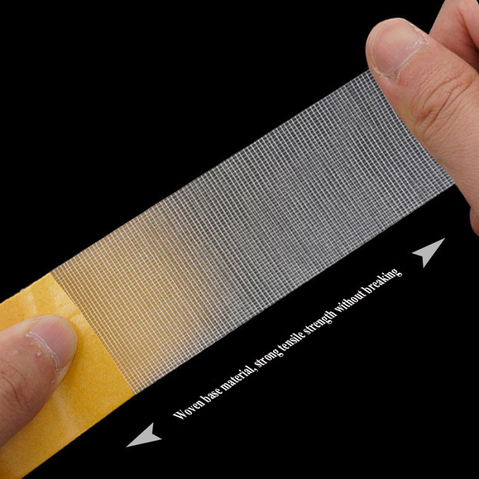 Double-sided mesh tape