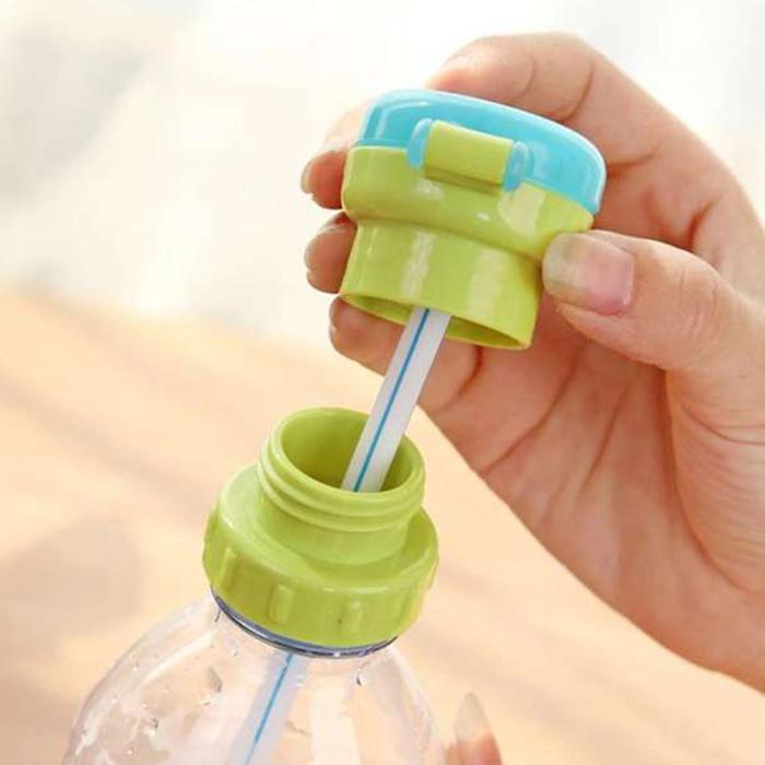 Anti-choking water straw cover