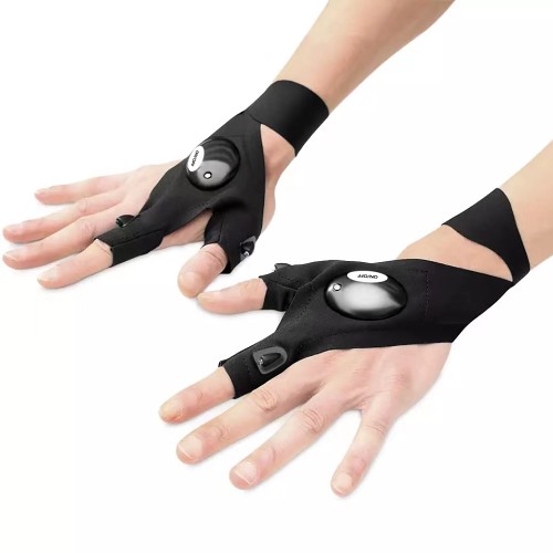 Led Lighting Finger Gloves