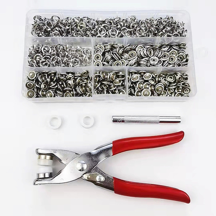 Stainless Steel Ring Claw Snap Kit