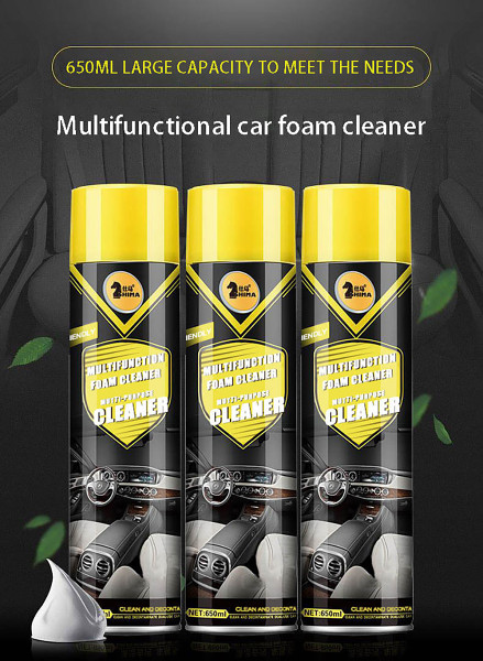 Multifunctional car foam cleaner