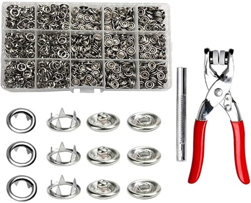 Stainless Steel Ring Claw Snap Kit