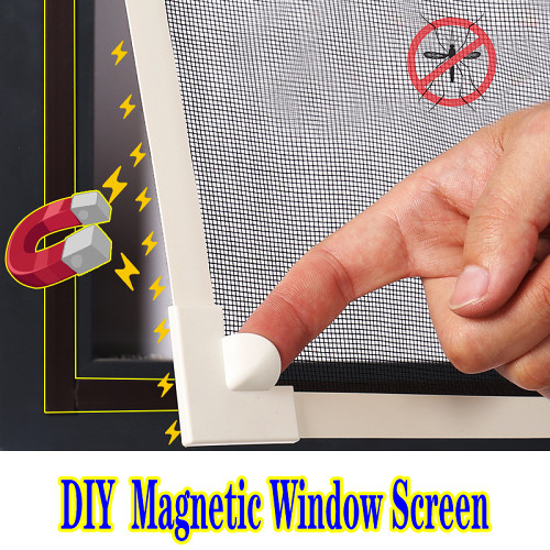 Summer Magnetic Insect Screen Window