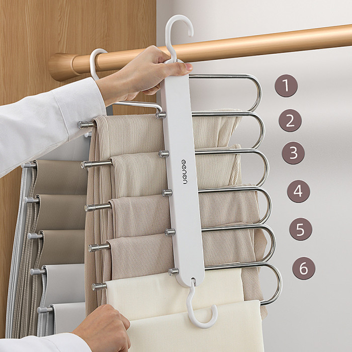 Multi-layer folding storage rack