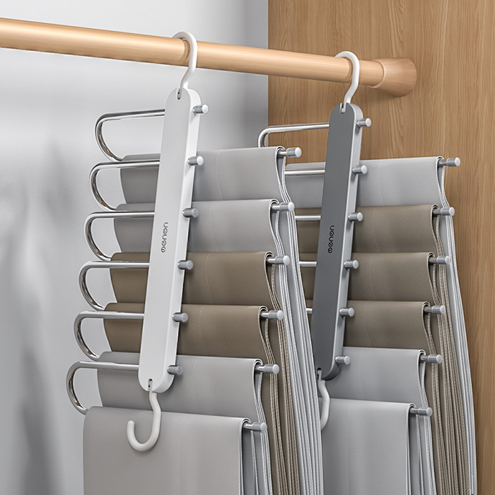Multi-layer folding storage rack