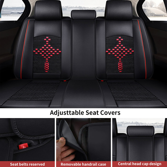 Car ice silk seat cover
