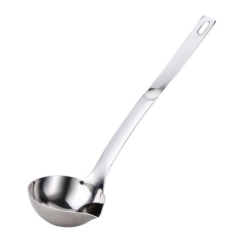 Stainless steel cooking spoon