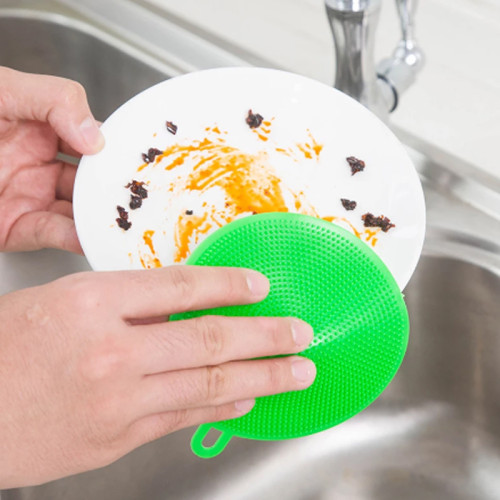Kitchen Silicone Cleaning Brush