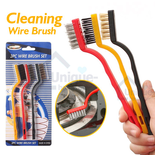3 Piece Wire Cleaning Brush Set
