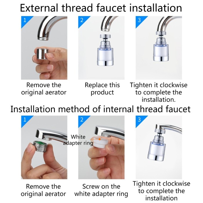 faucet splash filter
