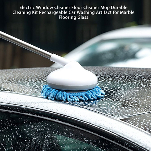 Electric window wiper mop