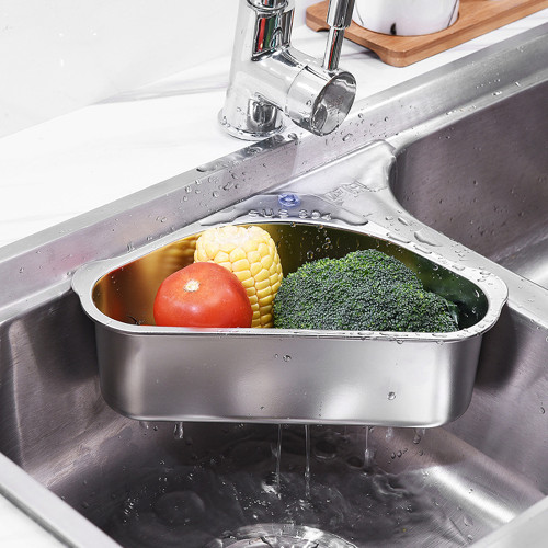 Triangular Sink Drain Rack