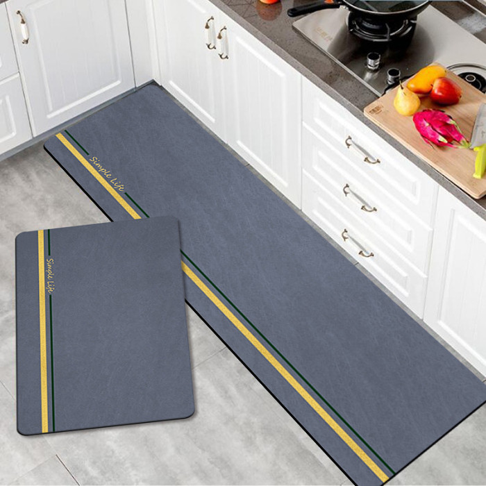 Long kitchen foot mats