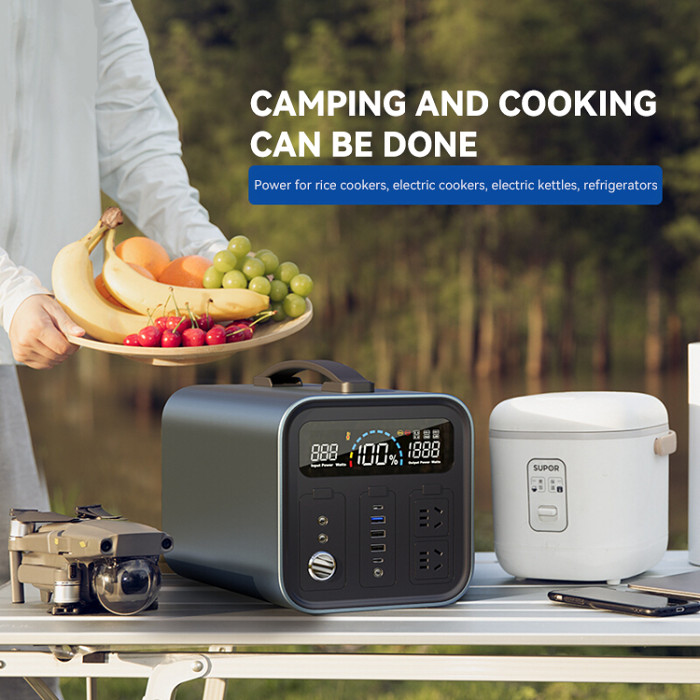 Portable camping mobile power